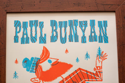 Fairy Tales Paul Bunyan Print