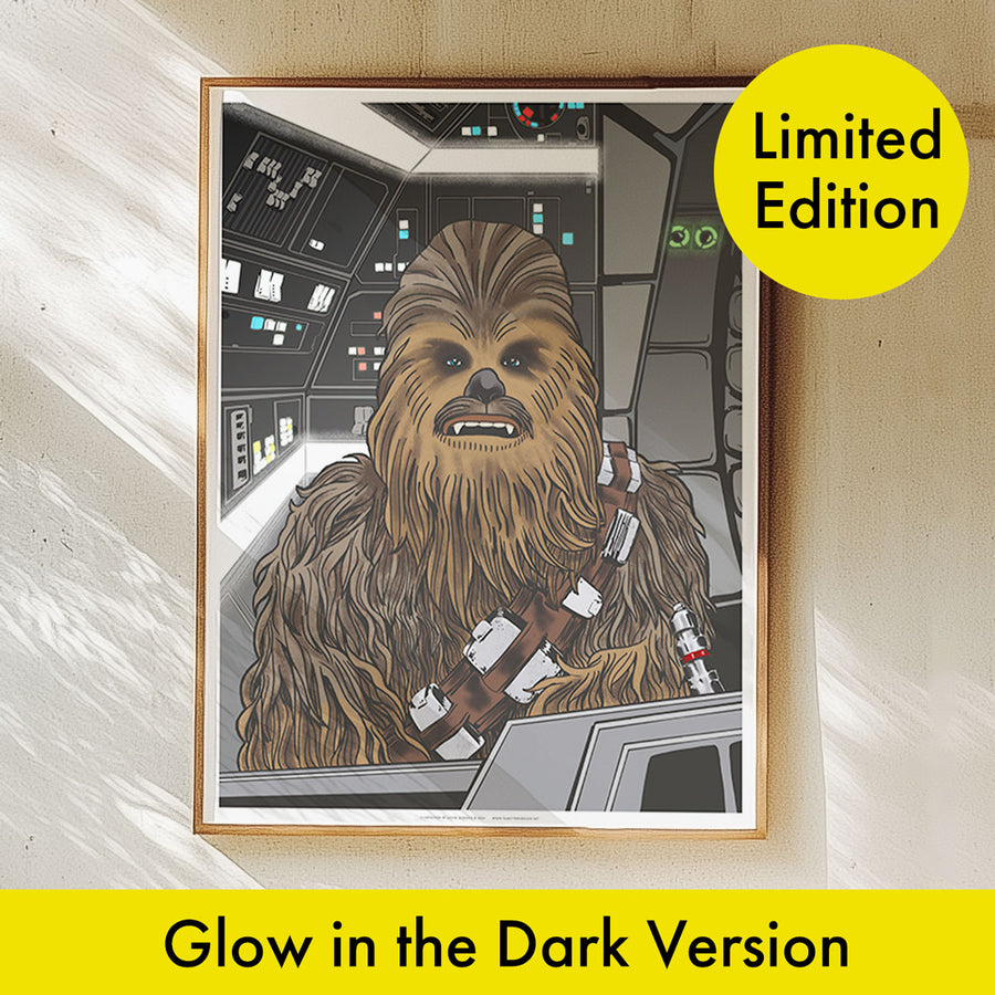 Chewbacca Limited Edition Print