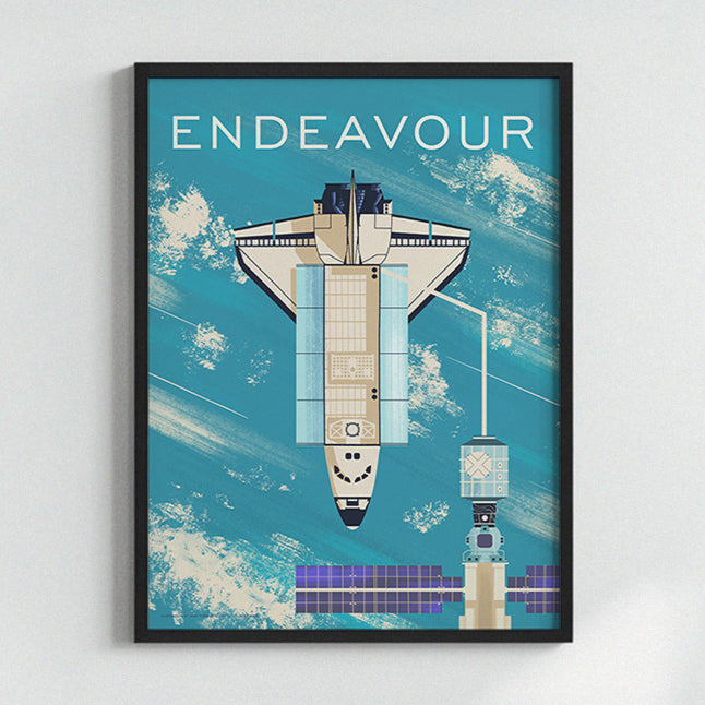 Endeavour NASA Mission Poster