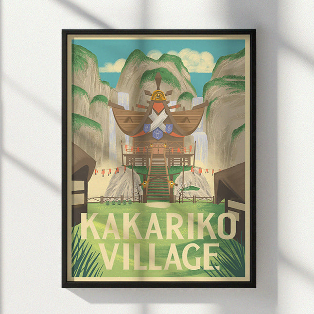 Kakariko Village Print