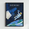 Gemini NASA Mission Poster