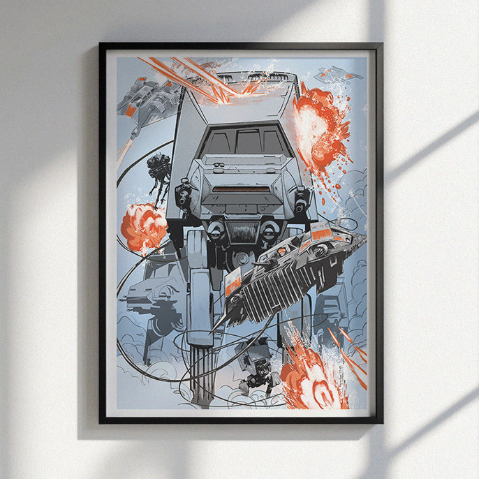 Star Wars Battle Scene Print Bundle