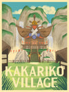 Kakariko Village Print