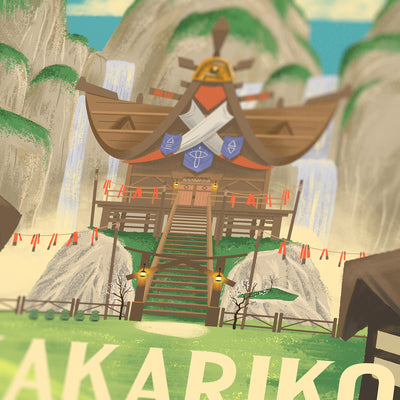 Kakariko Village Print