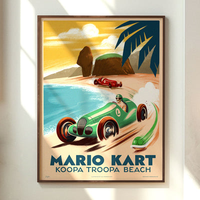 Mario Kart Grand Prix Print - Variant