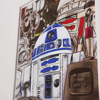 R2D2 Limited Edition Print