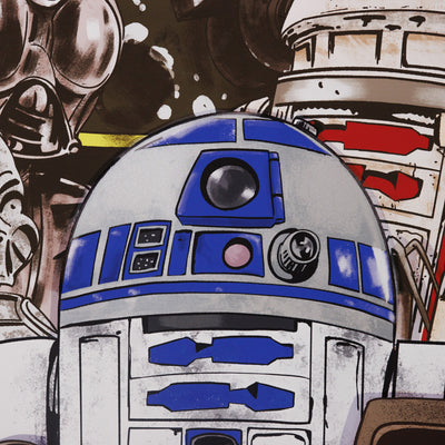 R2D2 Limited Edition Print