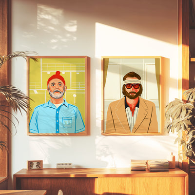 Wes Anderson Character Portraits Bundle