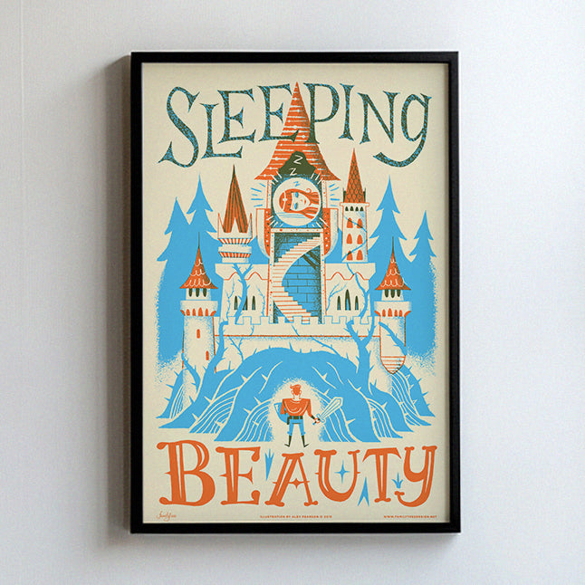 Fairy Tales Sleeping Beauty Print