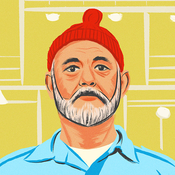 Steve Zissou Portrait