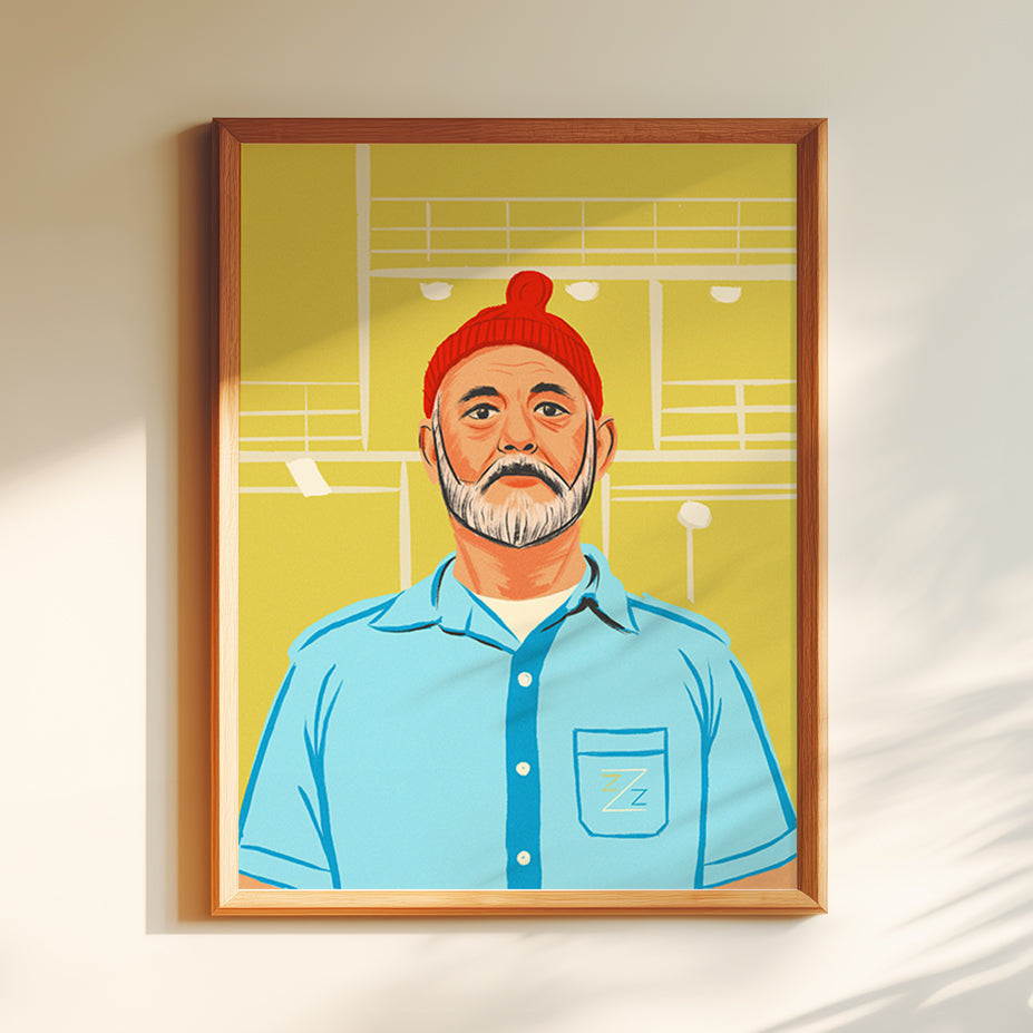 Steve Zissou Portrait