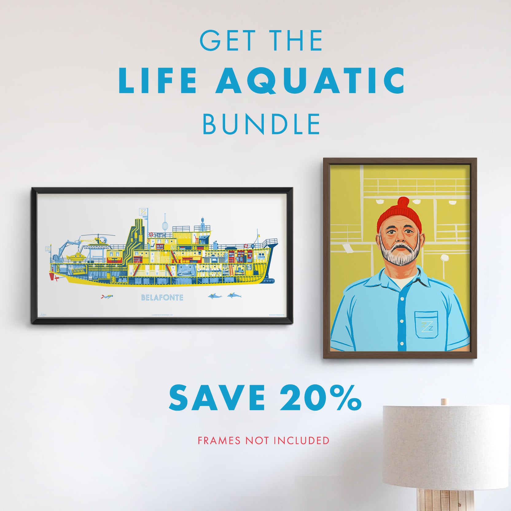 Steve Zissou Portrait