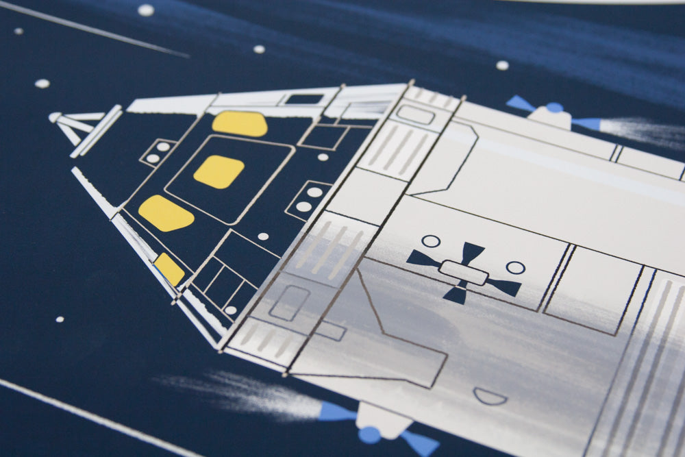 Apollo NASA Mission Poster