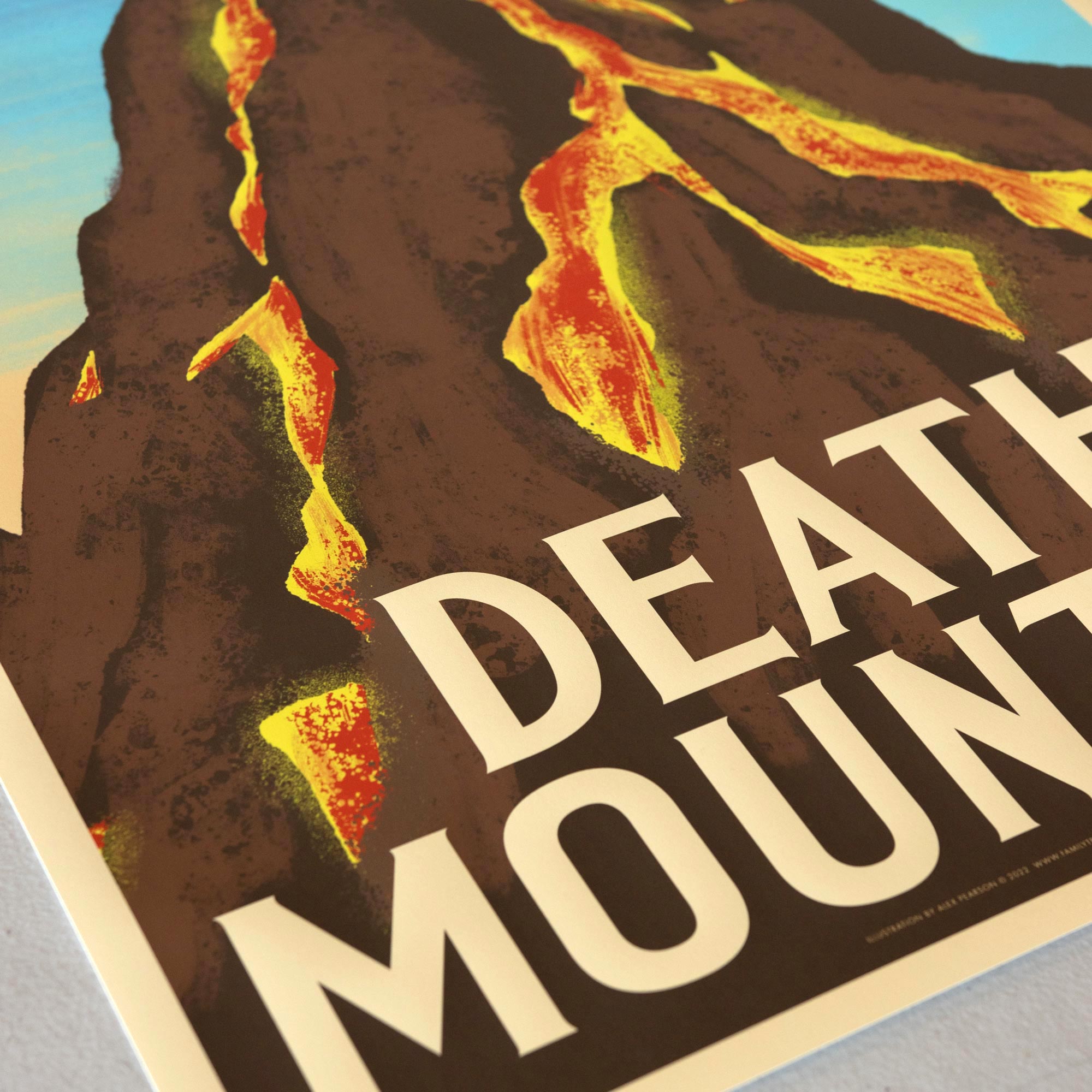 Death Mountain Print