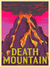 Death Mountain Blood Moon Print Limited Edition Gold