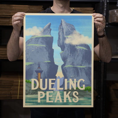 Dueling Peaks Print