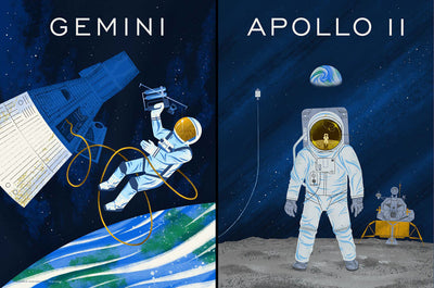 Gemini + Apollo 11 Poster Bundle