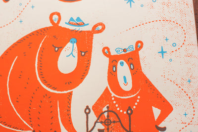 Fairy Tales Goldilocks and the Three Bears Print