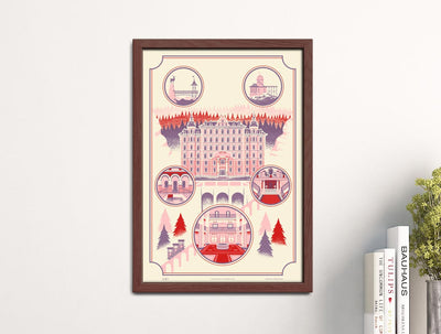 The Grand Budapest Hotel Print