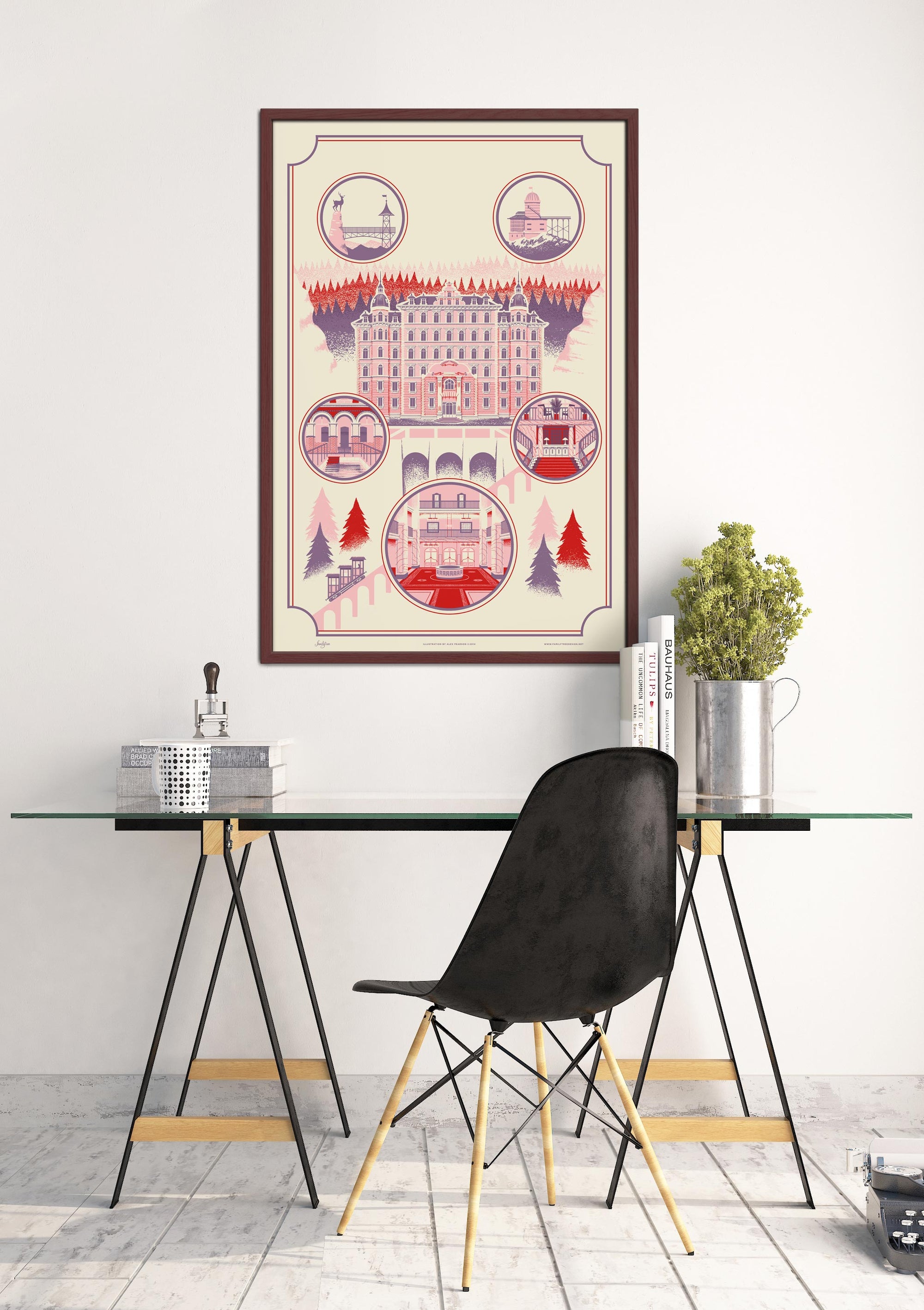 The Grand Budapest Hotel Print