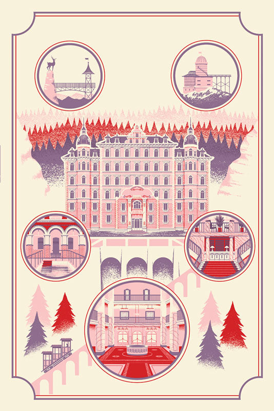 The Grand Budapest Hotel Print