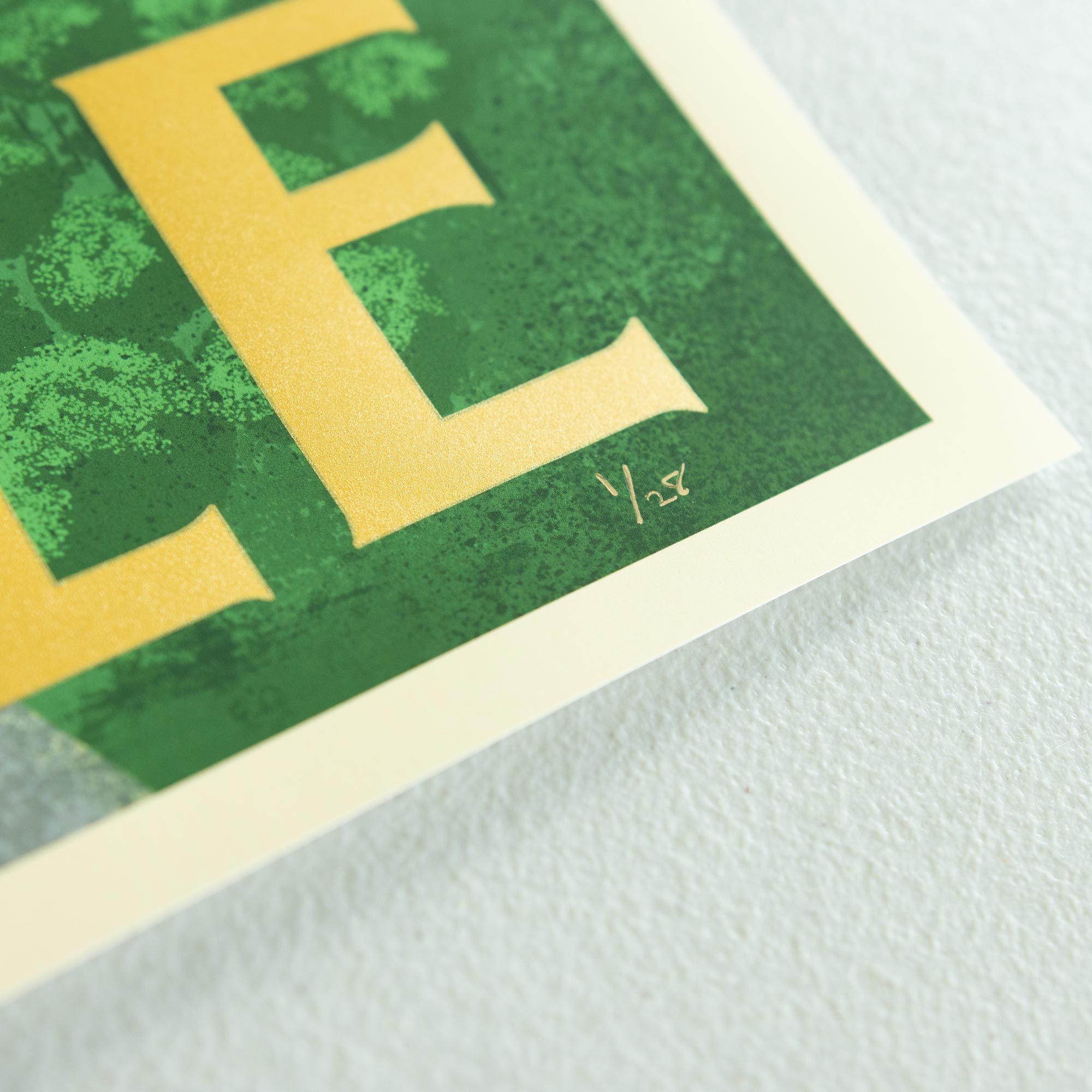 Hyrule Print Limited Edition Gold