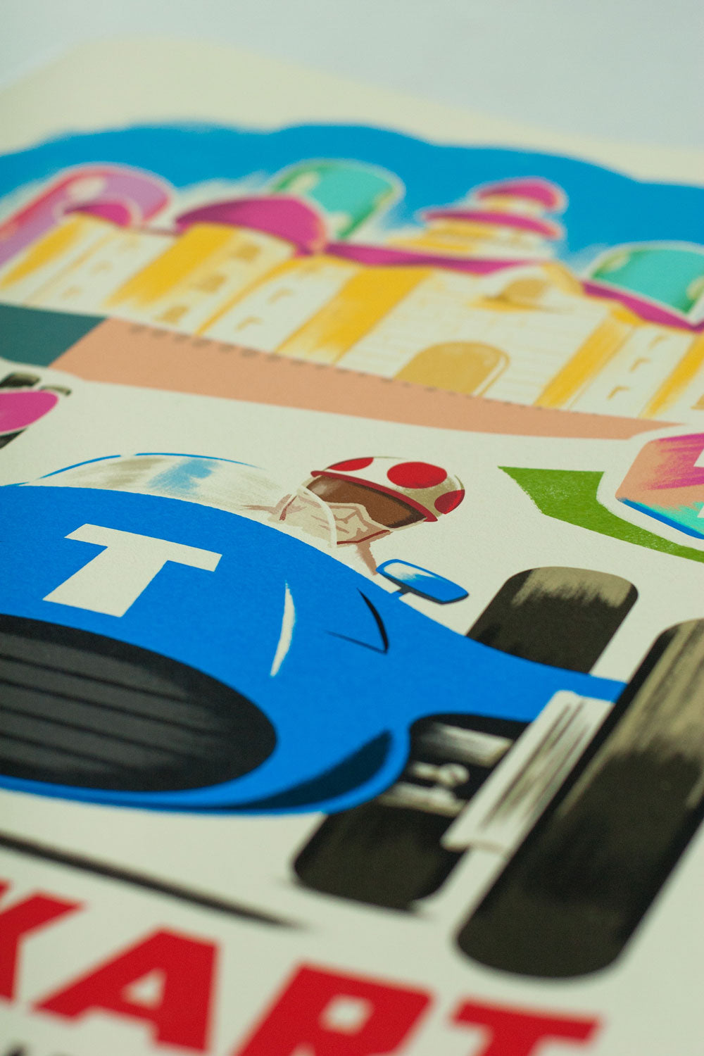 Mario Kart Flower Cup Print