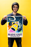 Mario Kart Rainbow Road Print