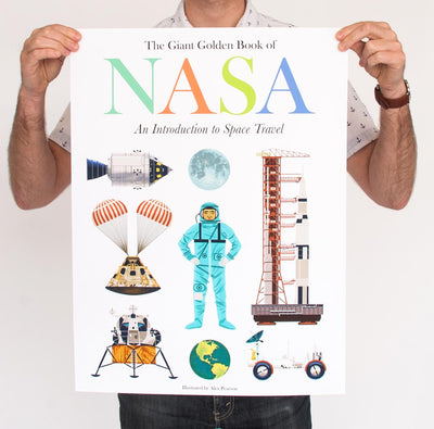 NASA Golden Book Print