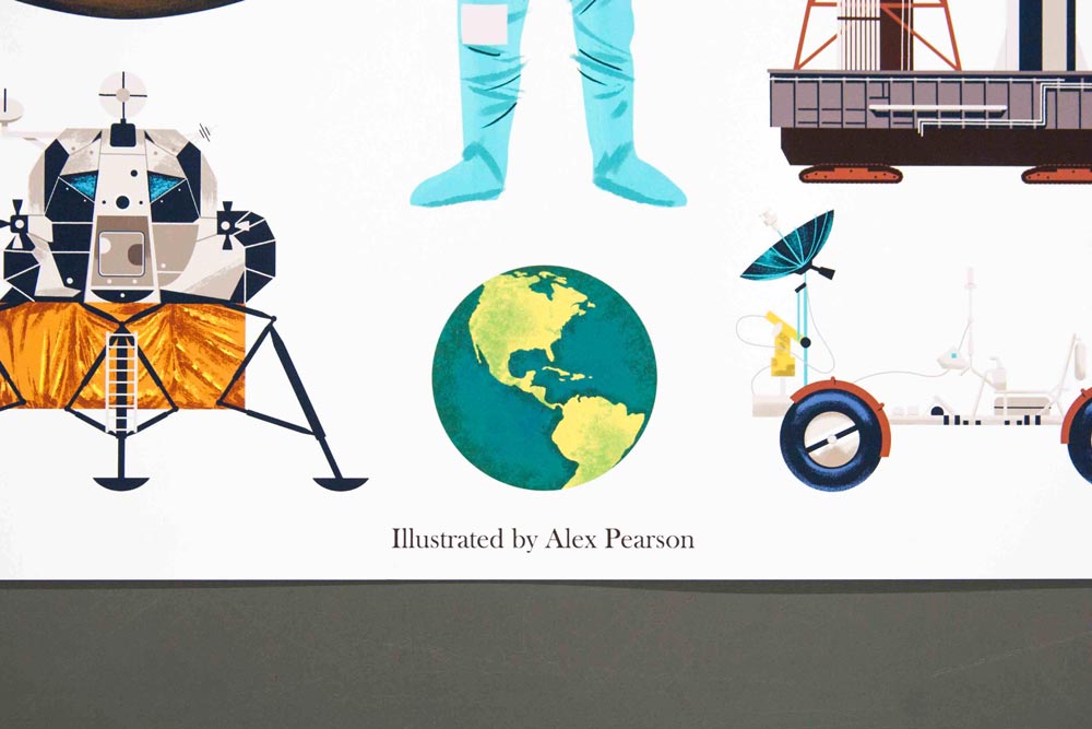 NASA Golden Book Print