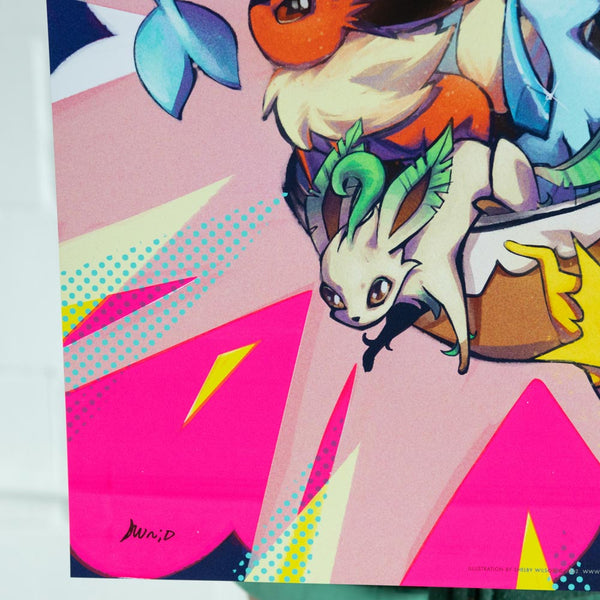 Pokemon Eeveelutions Print