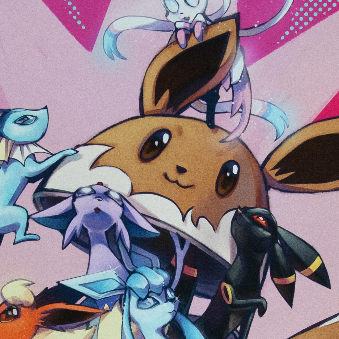 Pokemon Eeveelutions Print