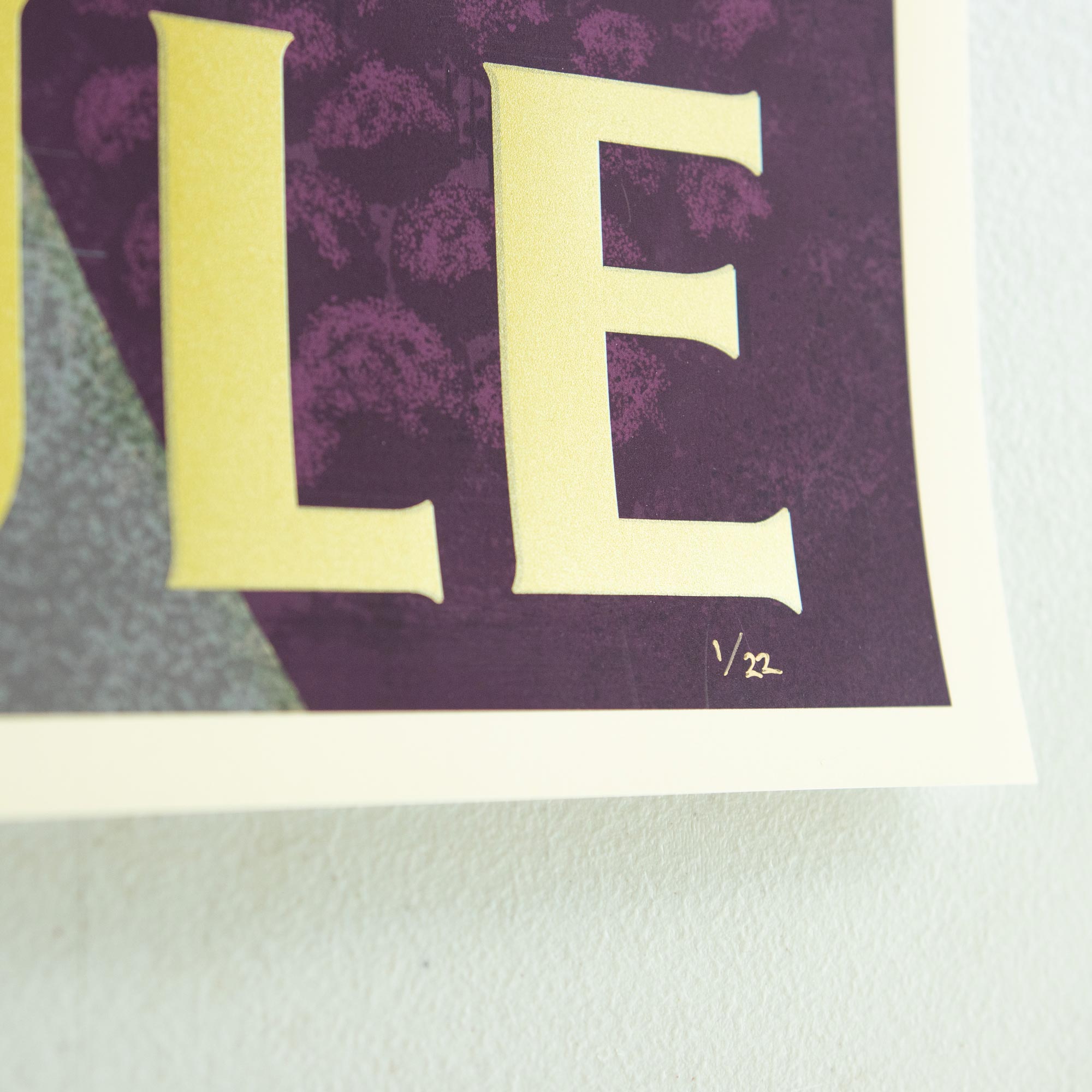 Hyrule Blood Moon Print Limited Edition Gold