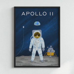Apollo 11 NASA Mission Poster