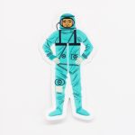 Mercury Astronaut Sticker