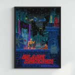 Blade Runner Pixel Art Print