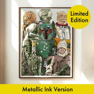 Empire Strikes Back Boba Fett Limited Edition Print