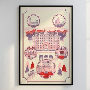 The Grand Budapest Hotel Print