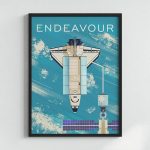 Endeavour NASA Mission Poster