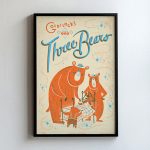 Fairy Tales Goldilocks and the Three Bears Print