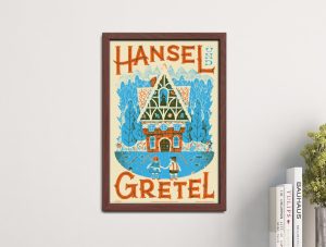 Fairy Tales Hansel and Gretel Print - Image 4