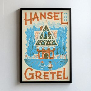 Fairy Tales Hansel and Gretel Print