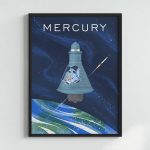 Mercury NASA Mission Poster