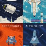 NASA Missions 4 Poster Bundle