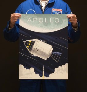 Apollo NASA Mission Poster - Image 3