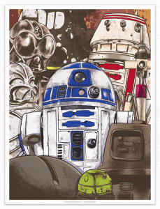 R2D2 Limited Edition Print - Image 2