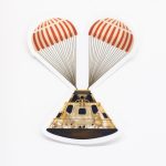 Apollo Parachute Sticker
