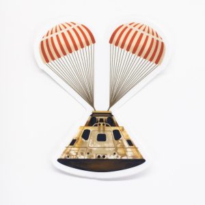 Apollo Parachute Sticker