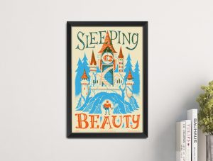 Fairy Tales Sleeping Beauty Print - Image 6