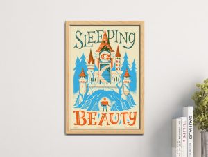 Fairy Tales Sleeping Beauty Print - Image 3